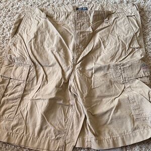 Men's Tan Cargo Shorts